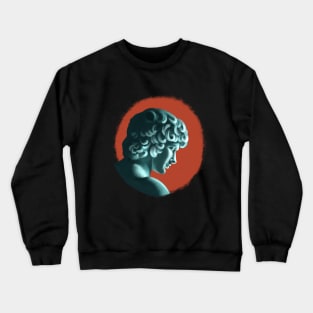 Antinous blue and red painting T-Shirt Crewneck Sweatshirt